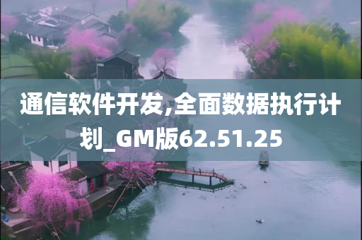 通信软件开发,全面数据执行计划_GM版62.51.25