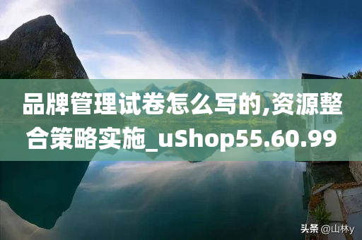 品牌管理试卷怎么写的,资源整合策略实施_uShop55.60.99