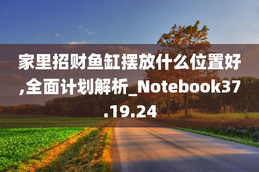 家里招财鱼缸摆放什么位置好,全面计划解析_Notebook37.19.24