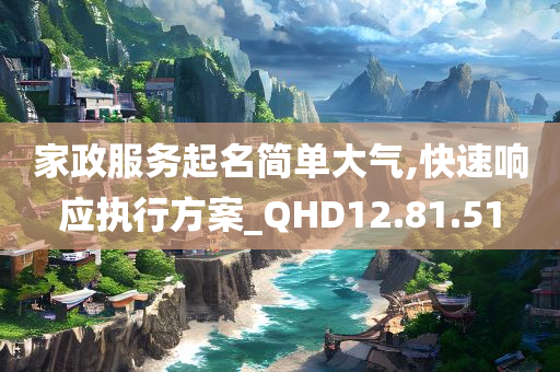 家政服务起名简单大气,快速响应执行方案_QHD12.81.51