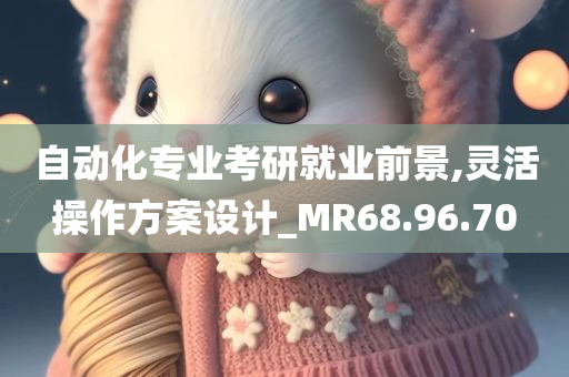 自动化专业考研就业前景,灵活操作方案设计_MR68.96.70