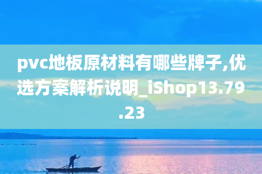 pvc地板原材料有哪些牌子,优选方案解析说明_iShop13.79.23