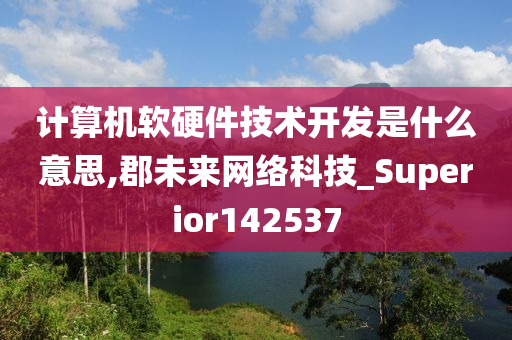 计算机软硬件技术开发是什么意思,郡未来网络科技_Superior142537