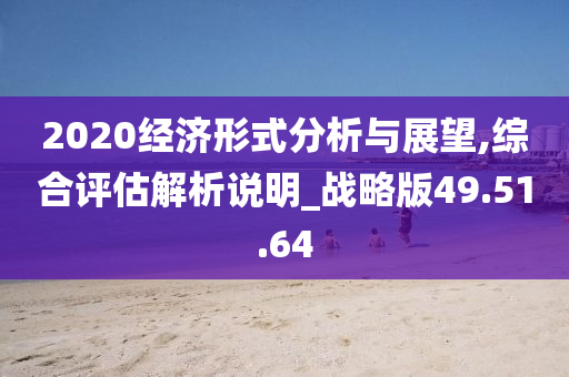 2020经济形式分析与展望,综合评估解析说明_战略版49.51.64