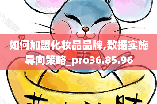 如何加盟化妆品品牌,数据实施导向策略_pro36.85.96