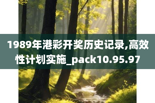 1989年港彩开奖历史记录,高效性计划实施_pack10.95.97