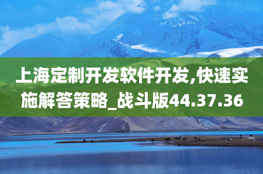 上海定制开发软件开发,快速实施解答策略_战斗版44.37.36