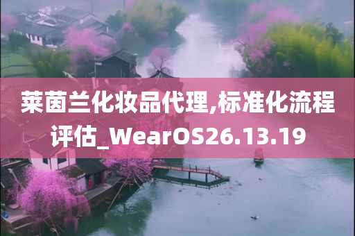 莱茵兰化妆品代理,标准化流程评估_WearOS26.13.19