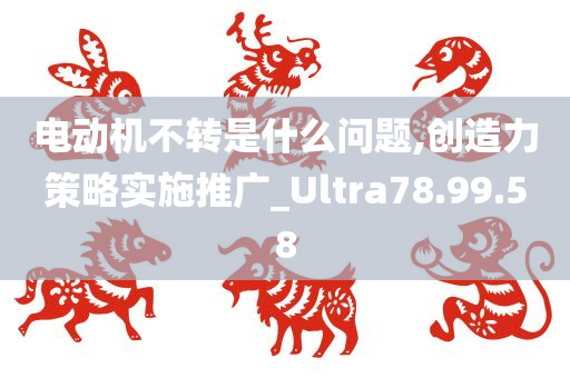 电动机不转是什么问题,创造力策略实施推广_Ultra78.99.58