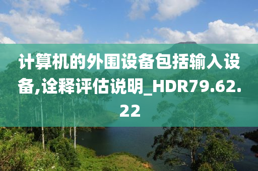 计算机的外围设备包括输入设备,诠释评估说明_HDR79.62.22