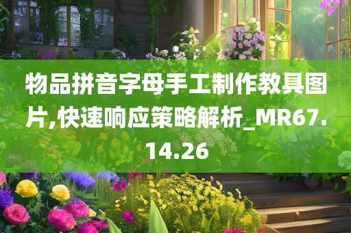 物品拼音字母手工制作教具图片,快速响应策略解析_MR67.14.26