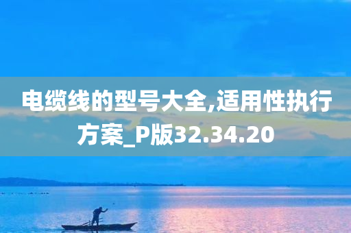 电缆线的型号大全,适用性执行方案_P版32.34.20