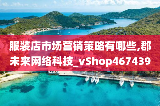 服装店市场营销策略有哪些,郡未来网络科技_vShop467439