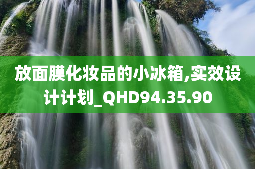 放面膜化妆品的小冰箱,实效设计计划_QHD94.35.90