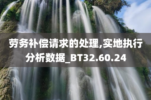 劳务补偿请求的处理,实地执行分析数据_BT32.60.24