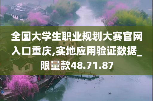 全国大学生职业规划大赛官网入口重庆,实地应用验证数据_限量款48.71.87