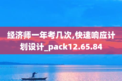 经济师一年考几次,快速响应计划设计_pack12.65.84