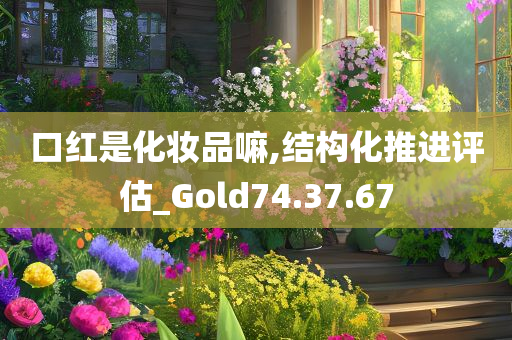 口红是化妆品嘛,结构化推进评估_Gold74.37.67