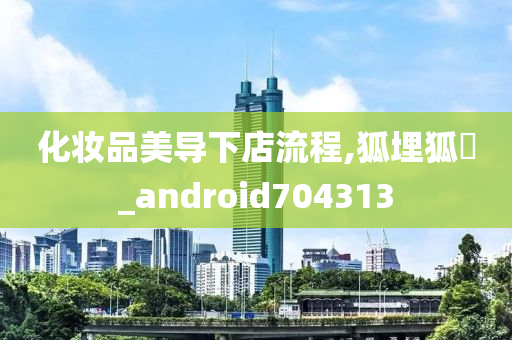 化妆品美导下店流程,狐埋狐搰_android704313