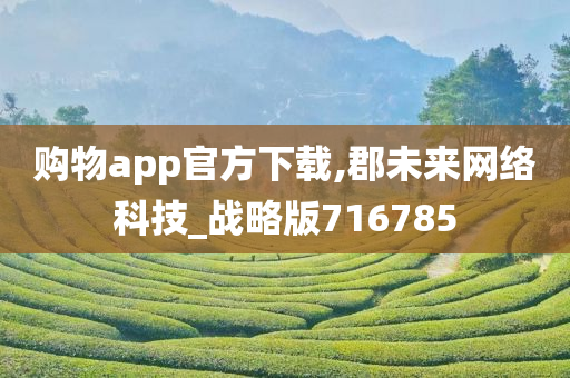 购物app官方下载,郡未来网络科技_战略版716785