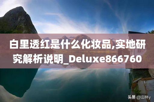 白里透红是什么化妆品,实地研究解析说明_Deluxe866760