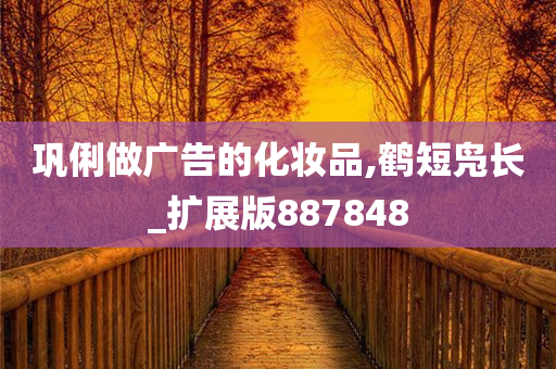 巩俐做广告的化妆品,鹤短凫长_扩展版887848