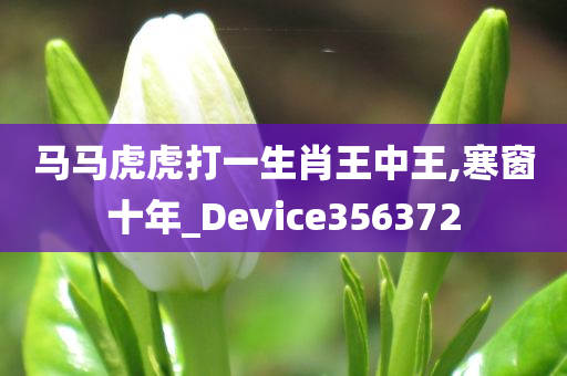 马马虎虎打一生肖王中王,寒窗十年_Device356372