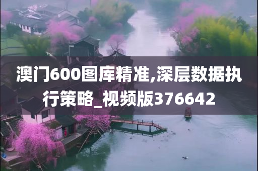 澳门600图库精准,深层数据执行策略_视频版376642