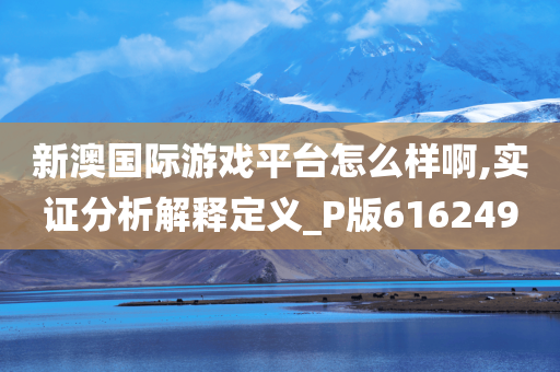 新澳国际游戏平台怎么样啊,实证分析解释定义_P版616249