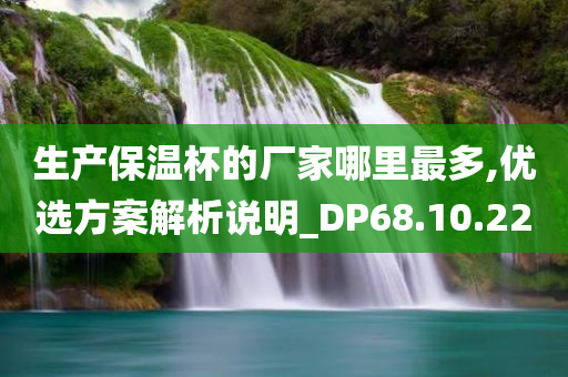 生产保温杯的厂家哪里最多,优选方案解析说明_DP68.10.22