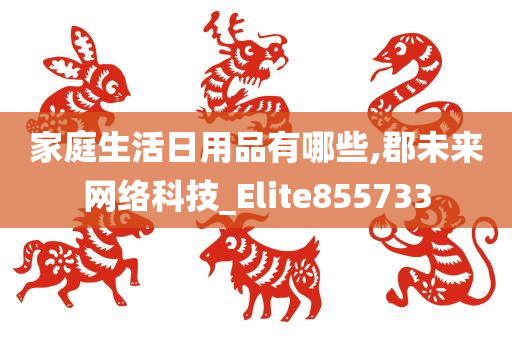 家庭生活日用品有哪些,郡未来网络科技_Elite855733