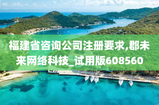 福建省咨询公司注册要求,郡未来网络科技_试用版608560