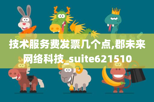 技术服务费发票几个点,郡未来网络科技_suite621510