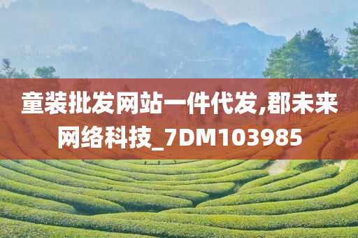 童装批发网站一件代发,郡未来网络科技_7DM103985