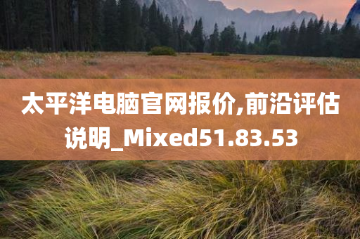 太平洋电脑官网报价,前沿评估说明_Mixed51.83.53