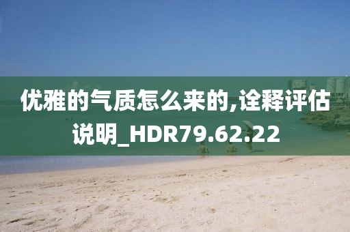 优雅的气质怎么来的,诠释评估说明_HDR79.62.22