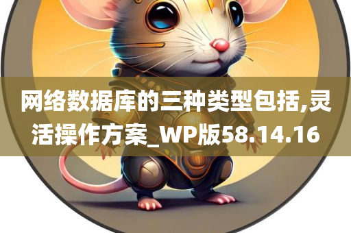 网络数据库的三种类型包括,灵活操作方案_WP版58.14.16