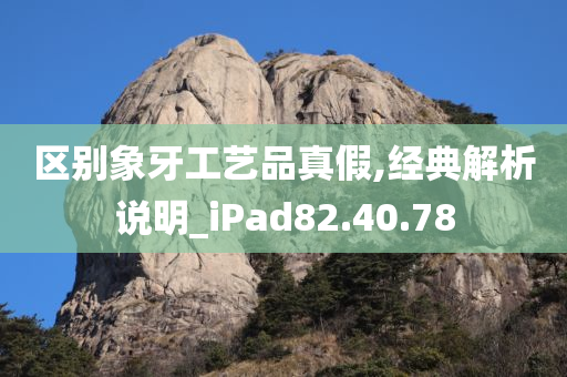 区别象牙工艺品真假,经典解析说明_iPad82.40.78